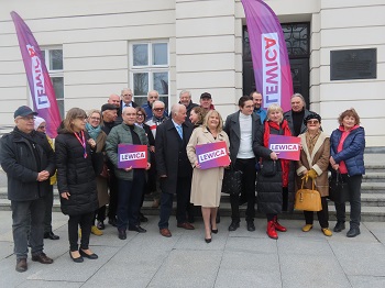 Konferencja prasowa Radosława Witkowskiego